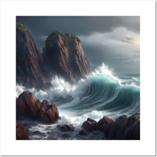 Rocky Shorelines Posters and Art